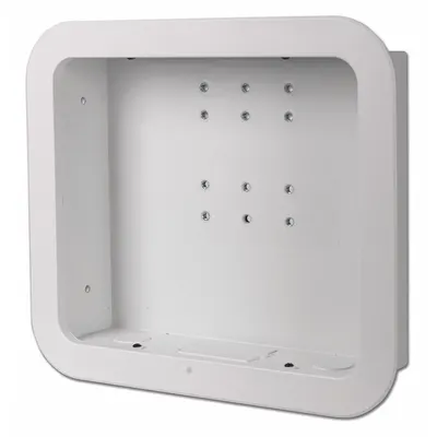 VIDEO MOUNT PRODUCTS Mount: Wall, For 15 in to 32 in Screens, Max. 50 lb, Powder Coated, White - Fixed Television Mounts