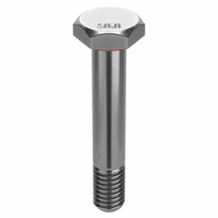 18-8 stainless steel sealing hex head cap screw with a 5/16"-18 thread size and 2-inch length. Plain finish. Supplied in a 5-pack. Designed for applications requiring a leak-proof seal in fluid handling, pneumatic systems, and industrial machinery.