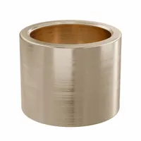 Sleeve Bearing: Bronze, SAE 841, 35 mm Bore, 44 mm OD, 35 mm Lg, 49,938 lb/sq in-fpm Max PV, 2 PK (MPN AAM3544-35B)