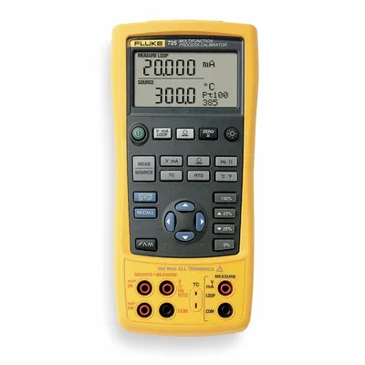 FLUKE Multifunction Calibrator: Multifunction, Fluke-725, DC Volt/Freq/Resist/RTD/TC - Multifunction Calibrators