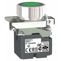 SCHNEIDER ELECTRIC Wireless Push Button Transmitter: 22 mm Panel Mounting Size, XB4R (MPN ZB4RTA3)