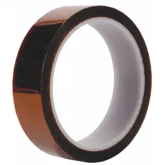 3M 8997 is a polyimide film tape with silicone adhesive, 3 inches wide, 36 yards long, and 2 mils thick, sold in a 12-pack. Designed for high-temperature masking applications such as electronics manufacturing, powder coating, and wave soldering processes.