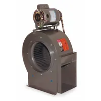 Blower: 12 1/2 in Wheel Dia, Belt Drive, Includes Drive Pack, 1/2 hp, 115/208-230V AC, 1 Ph (MPN 7AP94)
