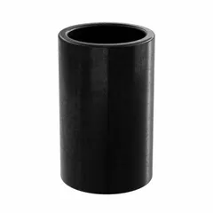 Low-friction plastic sleeve bearing with a 1/2 in bore, 5/8 in OD, and 1 in overall length. Black in color, it operates from -40°F to 500°F. Suitable for use in industrial machinery, conveyors, and packaging equipment where self-lubricating and high-temperature resistance are required. Sold in a pack of 5.