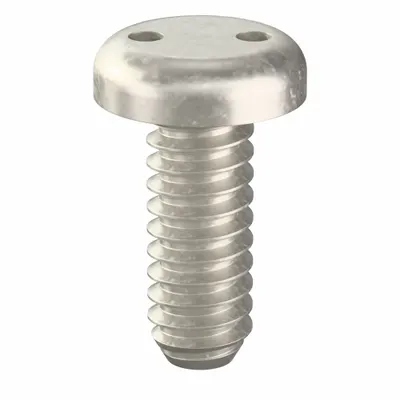 TAMPER-PRUF SCREW Tamper Resistant Screw: #10-24 Thread Size, 1/2 in Lg, Stainless Steel - Pan Head Tamper-Resistant Machine Screws