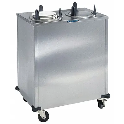 LAKESIDE Plate Dispenser Cart: Unheated, 8 1/8 in Plate Size, 39 7/8 in Overall Ht - Unheated Plate Dispenser Carts