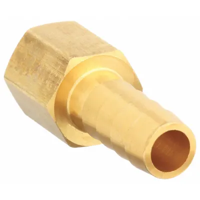 OEM APPROVED VENDOR Low-Lead Brass Rigid Barbed Hose Fitting - Low-Lead Brass Multipurpose (Air, Water, Chemical) Rigid Barbed Hose Fittings
