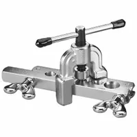 YELLOW JACKET Flaring Tool: Single 45 Degree, Aluminum/Brass/Copper, Steel, 0.04 in Max Wall Thick (MPN 60210)