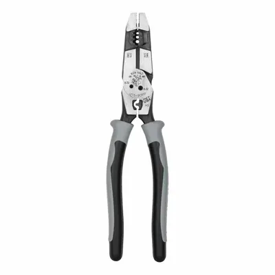 KLEIN TOOLS Multi-Purpose Hybrid Pliers: Std, Straight, Pointed, 2 in Jaw Lg, 1 1/8 in Jaw Wd - Standard-Cut Diagonal-Cutting Pliers
