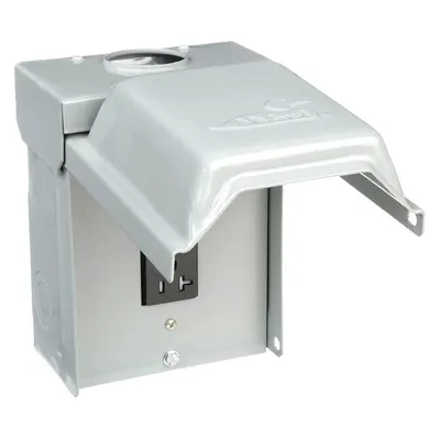 GE Unmetered Surface Power Outlet: 20 A, 120V AC - Unmetered Surface Power Outlets