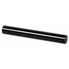 This Class ZZ No-Go (Minus) plug and pin gauge is used to verify that a hole diameter does not exceed the upper tolerance limit. Made of steel with a black oxide finish, it has a diameter of 0.2420 in and a tolerance of 0.00020 in. Suitable for quality control in machining and inspection applications.