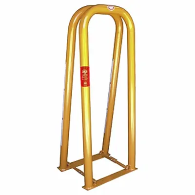 AME 24420 Tire Inflation Cage, 2-Bar, 52 in H, 22 in Base, 69 lb, for OTR Tires - Tire Inflation Cages