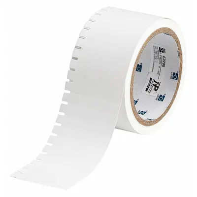 BRADY Rectangular Insert Style Precut Tag Roll - Brady Rectangular Insert Style Precut Tag Rolls