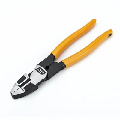 GEARWRENCH Linemans Plier: 9 1/8 in Overall Lg, 1 5/8 in Jaw Lg, 1/4 in Jaw Wd, 1/4 in Jaw Thick - Multipurpose Lineman's Pliers