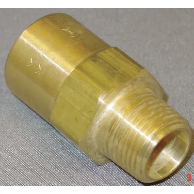OEM Piston Spring Check Valve: Piston - Brass Inline Piston Check Valves