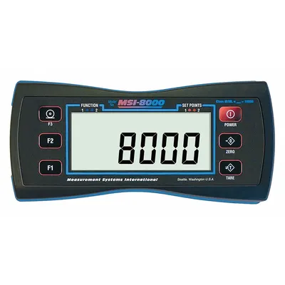 MSI Hand Held Remote: 8 in Overall Lg, 3 17/20 in Overall Wd - Material Handling