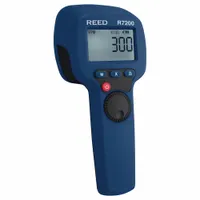 REED INSTRUMENTS Stroboscope, Pistol Grip: 1 fpm, LED, 99,999 fpm, 60 fpm, Battery, USB Cable (MPN R7200)