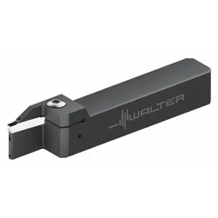 WALTER indexable parting and grooving toolholder, model G1011.2020R-2T15GX16-P, part number 6607593. Designed for precision parting and grooving operations in metalworking. Accommodates indexable inserts for consistent cut quality and tool life in production environments.