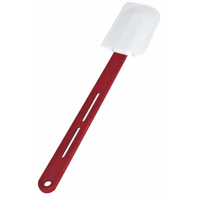 CRESTWARE Spatula: 14 in Overall Lg, Silicone Blade, Plastic Handle - Spatulas