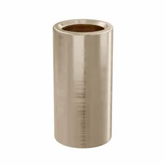 This OILITE sleeve bearing is made from SAE 841 bronze and is lubricated for general purpose use. It has a 5/8 in bore, 7/8 in OD, and 1 3/4 in length, operating from -35°F to 300°F. Sold in a pack of 5, it is suitable for supporting radial loads in rotating equipment such as motors, pumps, and conveyors.