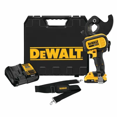 DEWALT Cordless Cable Cutter: 20V MAX*, 1,000 MCM Aluminum/1590 ACSR/750 MCM Copper - DEWALT Cable Cutters