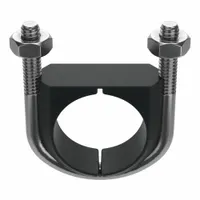 Vibration Dampening U-Bolt: 1/4"-20 Thread Size, For Pipe Size 3/4 in, 1 51/64 in Inside Ht, Plain (MPN UB3/4PA6)
