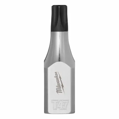 MILWAUKEE Bit Socket: 3/8 in Drive Size, Torx Tip, T47 Tip Size, 1 31/32 in Overall Lg - Security Torx Bit Sockets