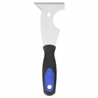 WESTWARD Painters Tool: Carbon Steel, 3 in Blade Wd, 4 1/8 in Blade Lg, Hdl. Mat. Plastic