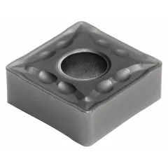 Square (S) indexable turning insert with chipbreaker geometry for effective chip control. Suitable for general turning, facing, and profiling operations on metal workpieces. Provides four cutting edges for economical medium-duty machining.