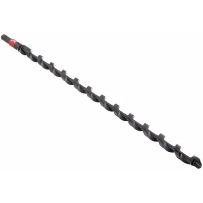 MILWAUKEE Auger Drill Bit: 13/16 in Drill Bit Size, 18 in Overall Lg, Hex Shank - Pole Auger Drill Bits