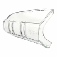 CONDOR Sideshield: Clear, PVC, Slip-On, 1 PR