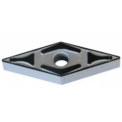 Diamond indexable turning insert with VNMG331EGU geometry. Designed for turning operations, providing sharp cutting edges for finishing and general turning applications on various materials.