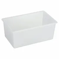 APPROVED VENDOR Lab Tray: Rectangular, Polypropylene, 5.4 L, 11 in Overall Lg, 6 in Overall Wd (MPN F16191-0000)