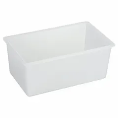 Rectangular Polypropylene Lab Tray, 5.4 L, 11 in L x 6 in W