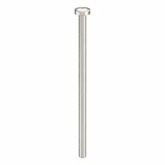 Pan head machine screw with M3x0.50 thread, 60 mm length, made from 316 stainless steel with a plain finish. Features a Phillips #1 drive and pan head design for secure fastening in machinery, enclosures, and assemblies. Supplied in a 25-piece pack.