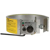 APPROVED VENDOR Drum Heater: 115V AC, 1,500 W Watts, 60°F to 250°F, Drums, For 16 gal Drum Capacity (MPN TRX16L115)