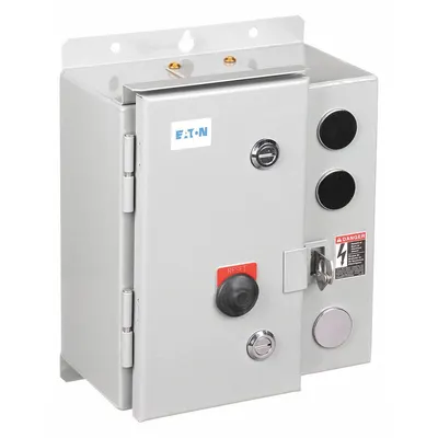 EATON NEMA Enclosed Non-Reversing Starter with Electronic Overload - Enclosed Non-Reversing Starters with Electronic Overloads