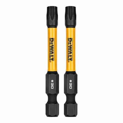 DEWALT Torsion Bit: Torsion Bit, T30 Bit Size, Imperial, Torx Head, T30 Bit Industry Size - Impact Torx Bits