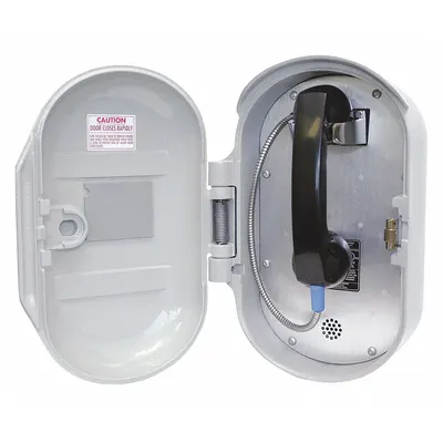 HUBBELL GAI-TRONICS Telephone: Surface Mount, Rugged Phones for Haz Areas, Ringdown, 227-001 - Rugged Phones for Hazardous Areas
