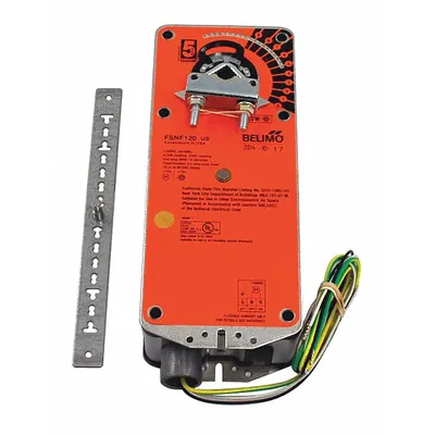 Belimo Fire and Smoke Actuator: Fire and Smoke Dampers, On/Off, Spring Return - Fire & Smoke Rated Actuators