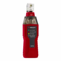 TRIPLETT Telephone Line Tester: Base Model, TLT10, Modular phone jacks, RJ11, Wire Mapping, Analog