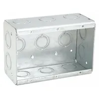 RACO Electrical Box: Steel, 3 Gangs, 2 1/2 in Box Dp, 5 5/8 in Box Wd, 3 3/4 in Box Ht (MPN 692)