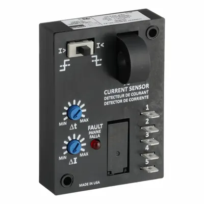 Dayton Adjustable Current Sensing Relay: Surface Mounted, 10 A Current Rating - Surface-Mounted Relays