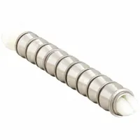 This double-ferrule compression fitting from HAM-LET's Let-Lok series is designed for 1/4 in OD tubing. Made of stainless steel, it provides a leak-tight seal in industrial instrumentation and fluid systems. Compatible with Swagelok fittings. Sold in a 10-pack