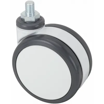 OEM Stem Caster: Swivel - Twin-Wheel Threaded Stem Casters for Medical Equipment
