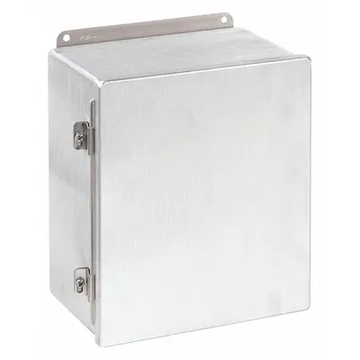 HOFFMAN Enclosure: Aluminum, 16 in x 14 in x 6 in, NEMA 12/13, Solid Cover - Aluminum Dust-Tight Enclosures
