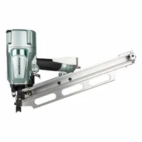 METABO HPT Air Nail Gun: Framing, 21°, Plastic, 3/8 in NPT, Bump/Sequential, Strip Collation (MPN NR83A5(Y)M)