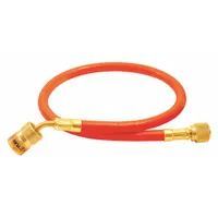 UNIWELD Hose: 5 ft Lg, 0° Angle, Red, Rubber, Single Hose, Anti-Blowback Valve (MPN EZ5R)