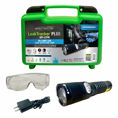 SPECTROLINE Leak Detection Lamp (MPN SPI-LTPR) - Ultraviolet Inspection Flashlights for Leak Detection