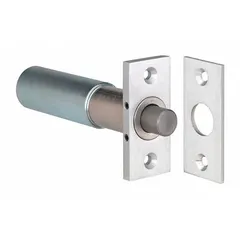 Electric bolt lock for access control on doors. Measures 2 3/4 in height, 1/4 in width, and 1 1/4 in length. Suitable for securing doors in commercial and industrial facilities.